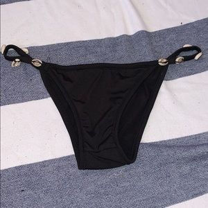 Black bikini bottom